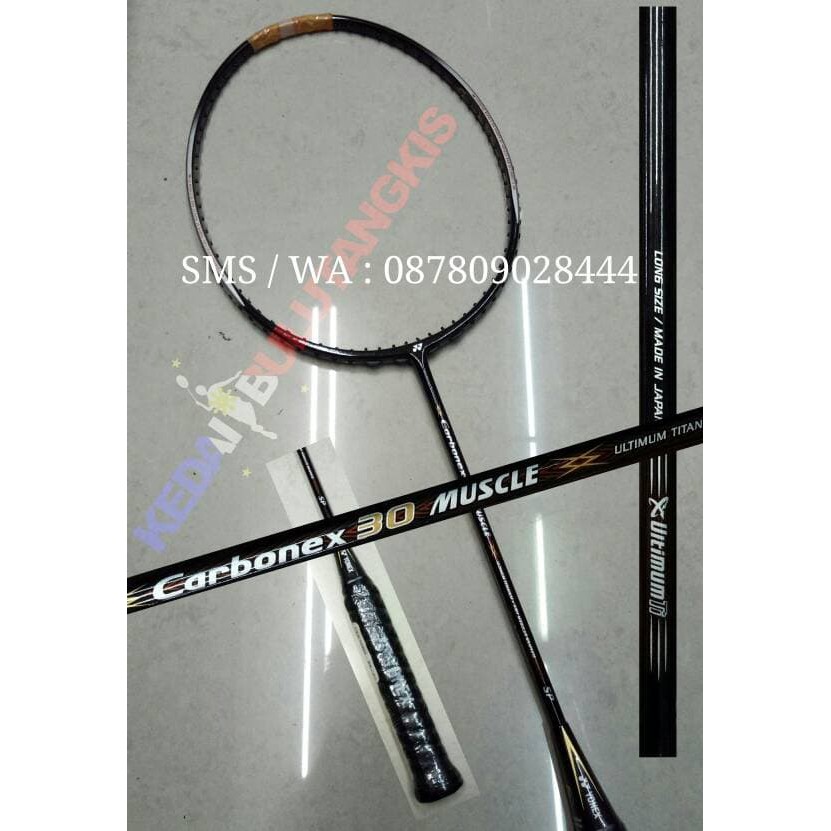 Jual terbaru RAKET YONEX CARBONEX 30 MUSCLE ULTIMUM TITANIUM