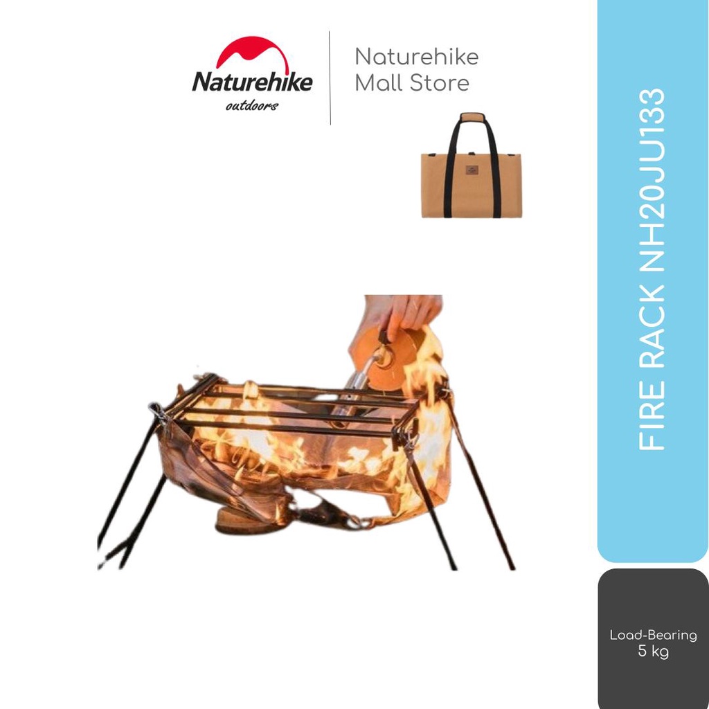 Jual FIRE RACK / GRILL BBQ PORTABLE BUSHCRAFT CAMPING NATUREHIKE ...