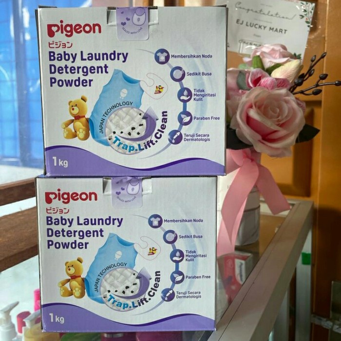 Jual pigeon baby laundry detergent powder 1kg Shopee Indonesia