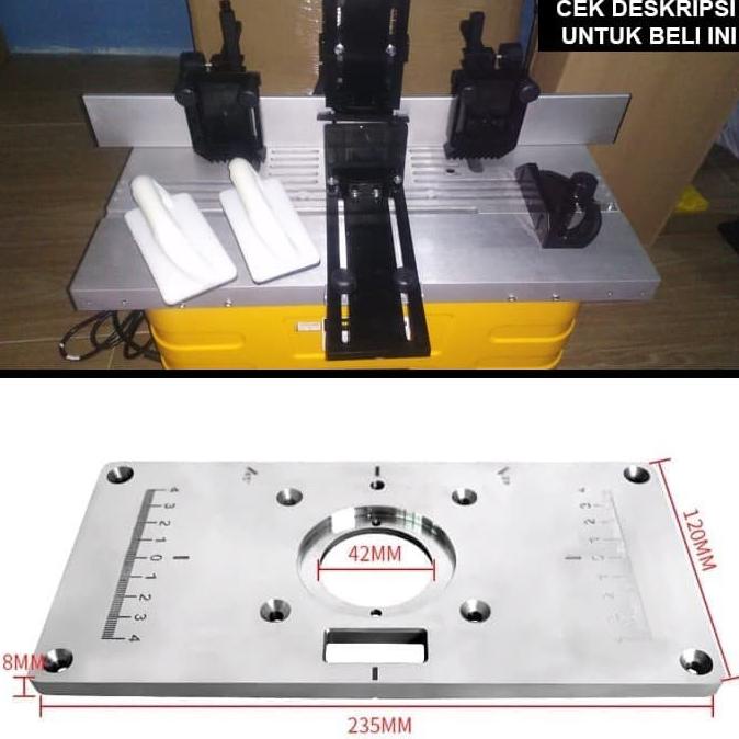 Jual Insert Plate Router Table / Meja Router / Meja Trimmer | Shopee ...