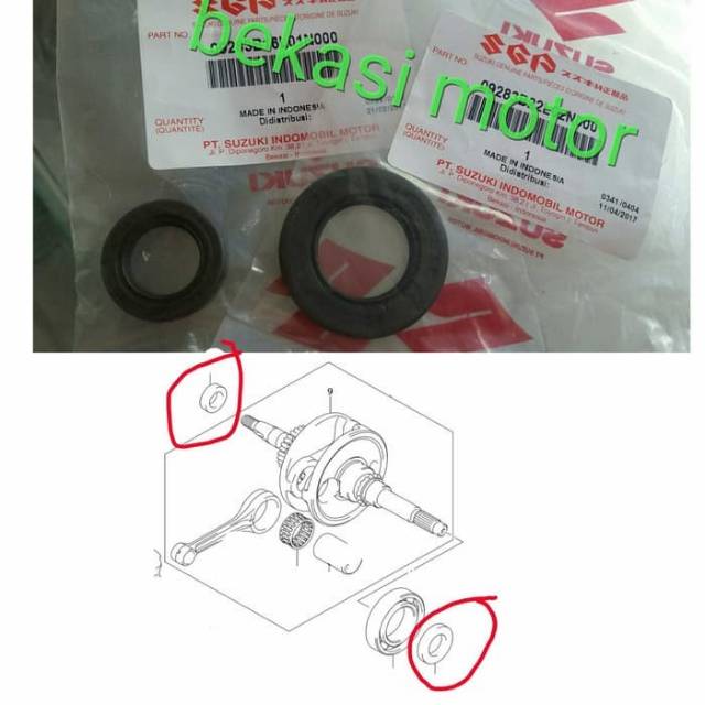 Jual Sil Seal Kruk As Suzuki Nex Karbu Nex Nex F Nex Lets Address