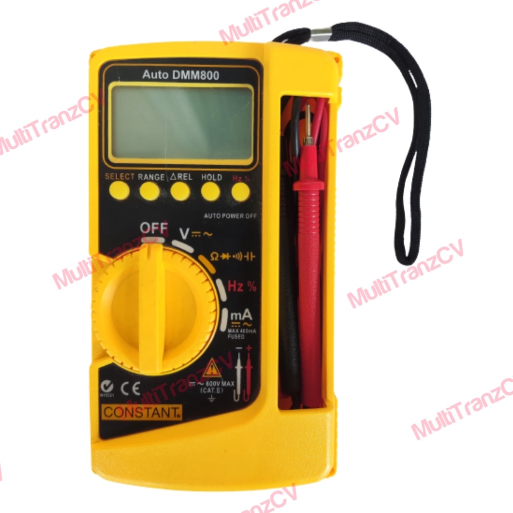 Jual DIGITAL MULTIMETER AVOMETER CONSTANT DMM800 / Alat Ukur | Shopee ...