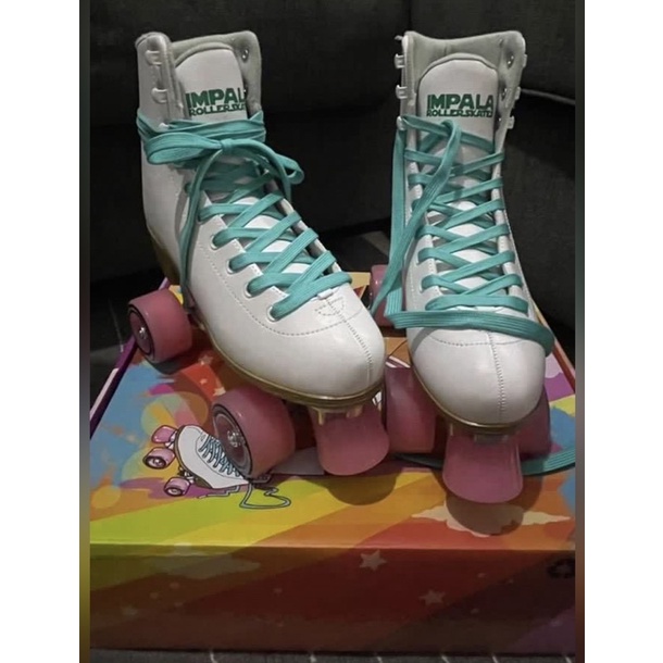 Jual Impala Roller Skate White Origilan (Preloved) Shopee Indonesia