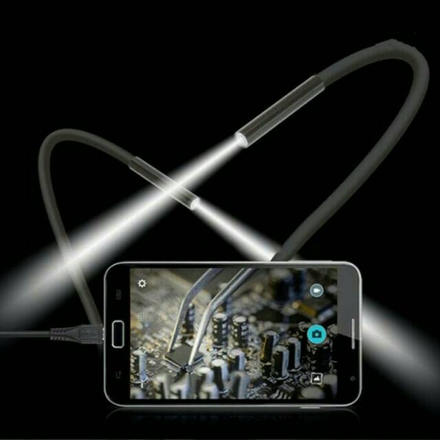 Endoscope USB étanche 5m/10m Avec Caméra LED - Pour Android/PC, Diamètre 5,5 Mm, Résolution 640x480