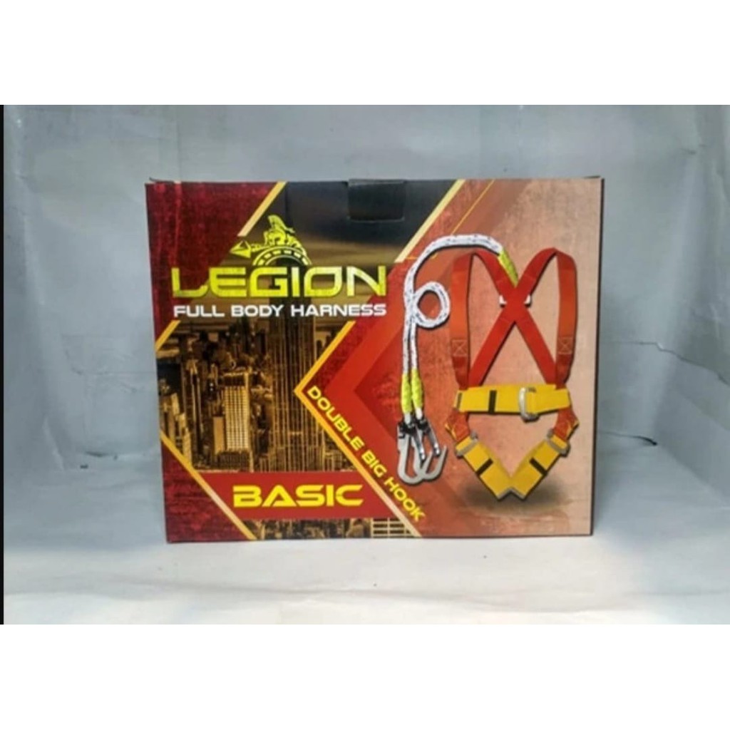 Jual ALAT SAFETY PROYEK PELENGKAP APD LEGION FULL BODY HARNESS DOUBLE