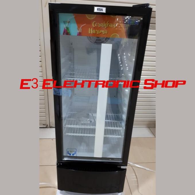 Jual Display Cooler Showcase Rsa Agate Kulkas Kaca Pendingin Minuman Shopee Indonesia