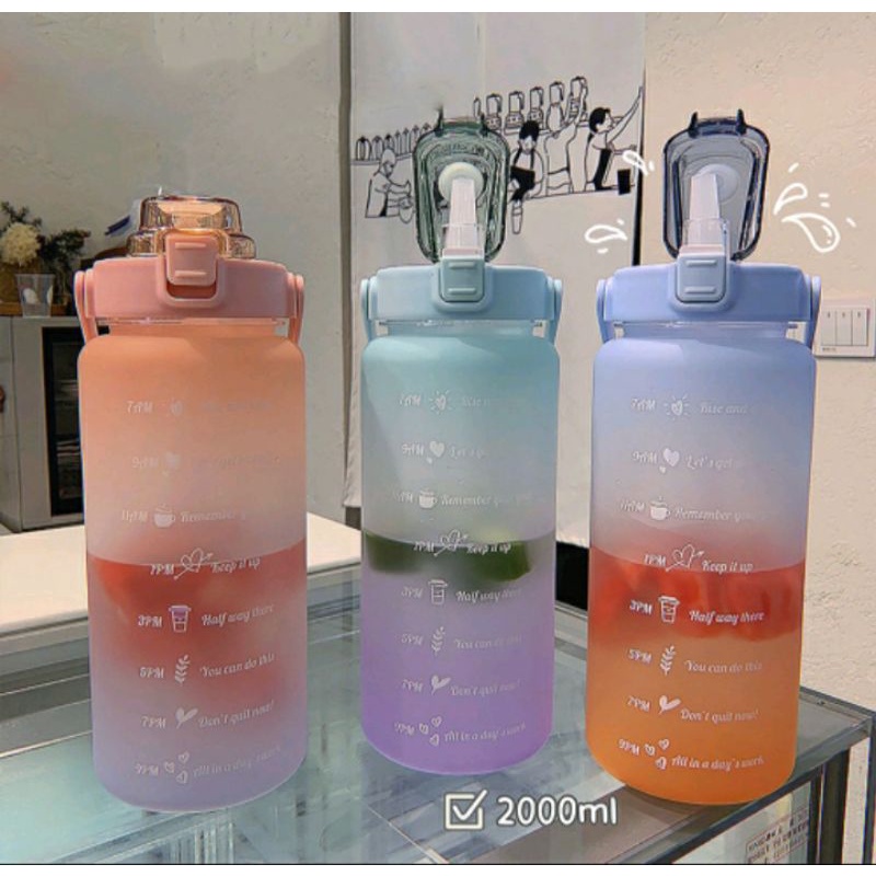 Jual botol motivasi botol sultan + sticker | Shopee Indonesia