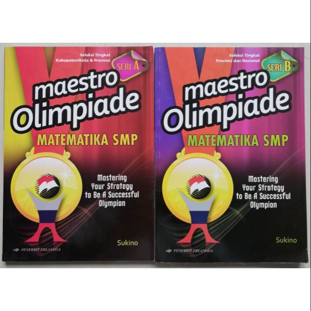 Jual BUKU OLIMPIADE MATEMATIKA Satu Paket Isi 2 / MAESTRO MATEMATIKA ...