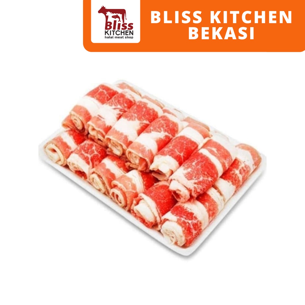 Jual Daging Sapi Slice Lapis Us Sliced Beef 500gr Shopee Indonesia