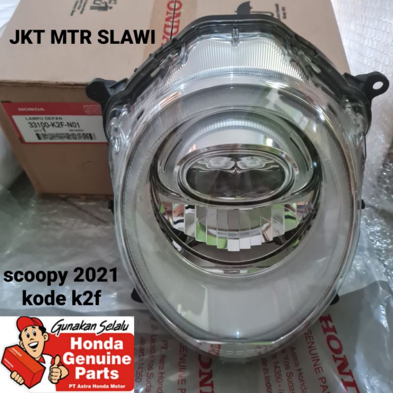 Jual Lampu Depan Reflektor Light Assy Head New Scoopy Kode K F