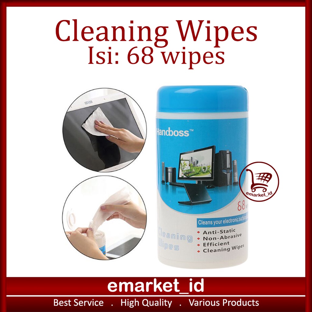 Jual Cleaning Wipes / Pembersih Layar Lensa / Lens Screen Kamera ...