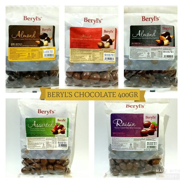 Jual Beryls Chocolate 400g Coklat Berbagai Rasa Beryls Shopee Indonesia