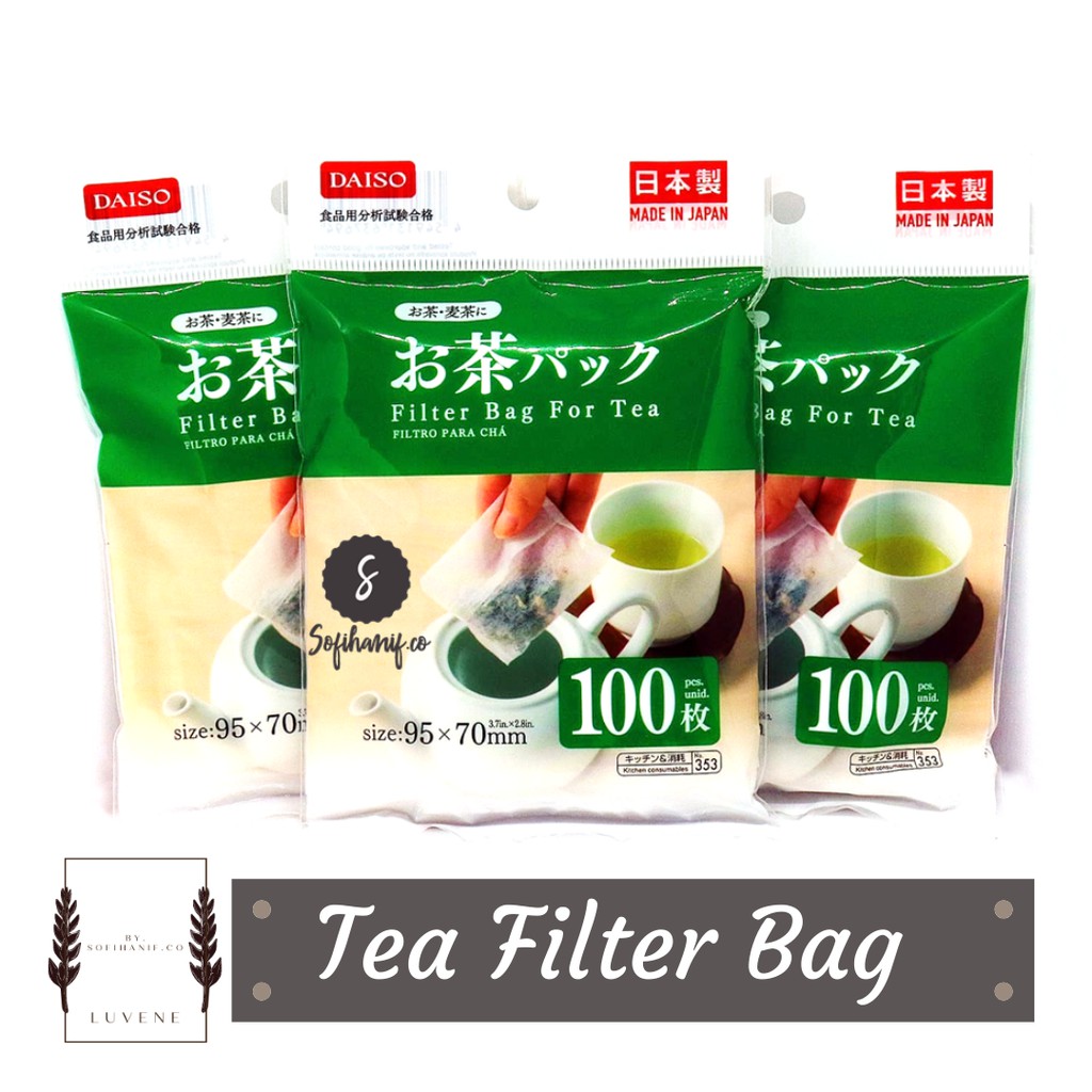 Jual Daiso Kertas Saring Teh Tea Filter Bag Saringan Teh Shopee