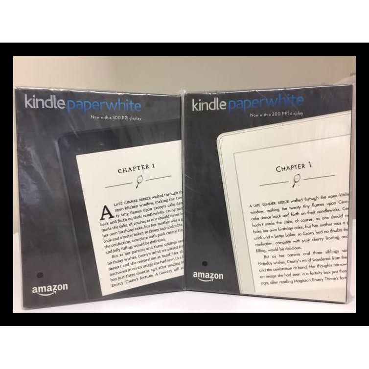 Jual Amazon 7th Gen Kindle Paperwhite eBook Reader 300ppi No Ads Black ...