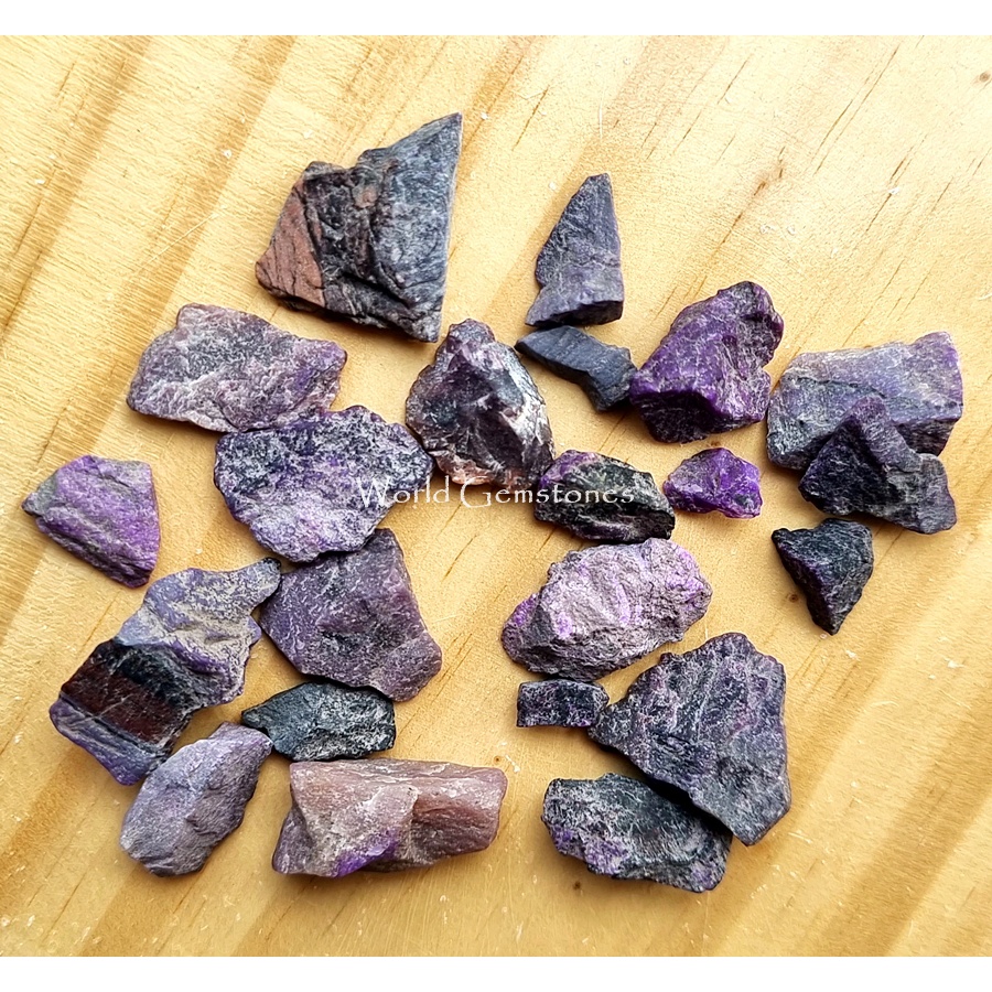 Jual 2.21.1RSR - Natural Sugilite Rough Stone - SET 5 Gram - RANDOM ...