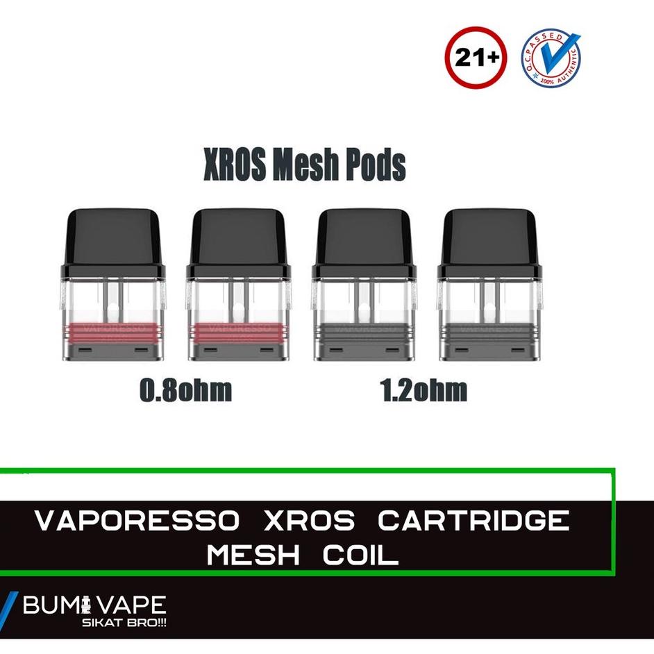 Jual CARTRIDGE XROS MINI / CATRDIGE XROS 2 / CT XROS NANO ORIGINAL