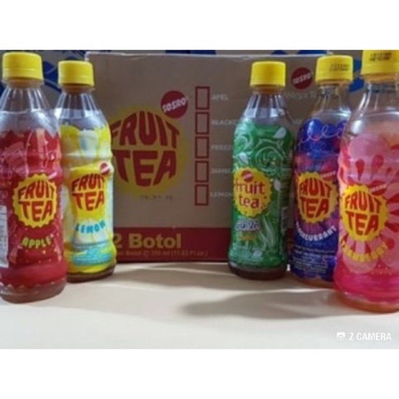 Jual Fruit Tea Botol Sosro 350ml 1 Karton Isi 12 pcs | Shopee Indonesia