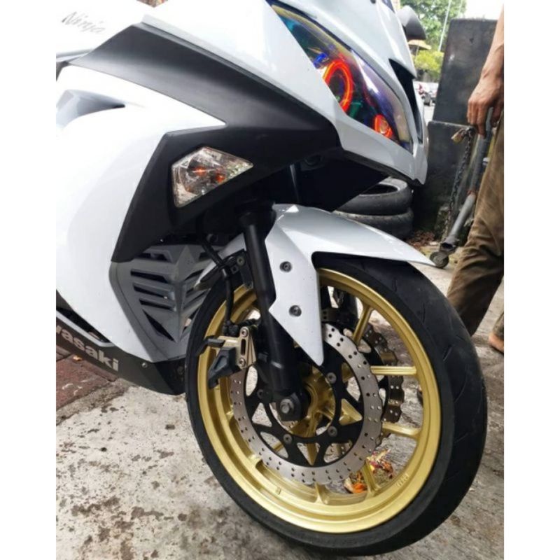 Jual VELG DEPAN NINJA 250 FI Z250 R25 MT25 Vrossi double disc lebar 3.5 ...