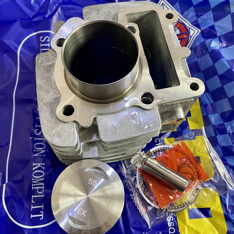 Jual blok bore up jupiter z piston 55 57 dan vega zr 58 Shopee Indonesia