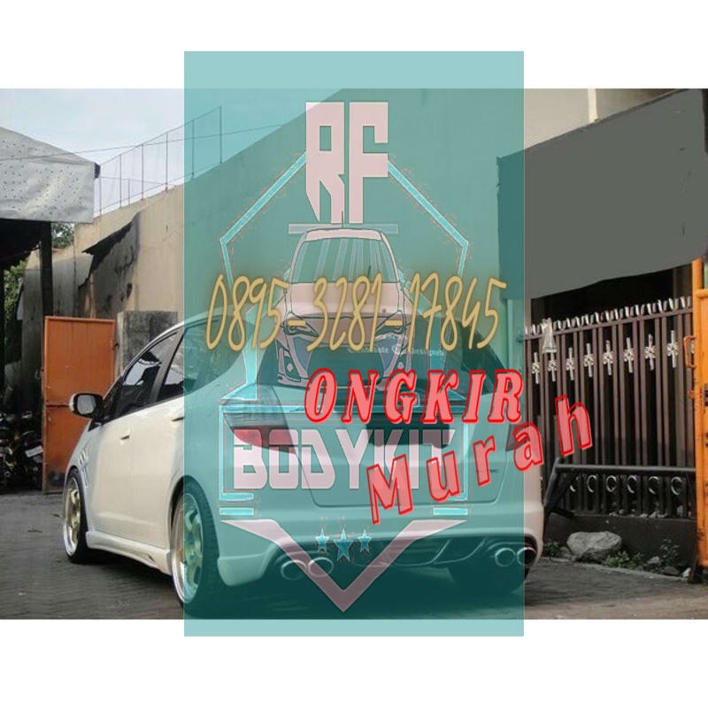 Jual BODYKIT jazz black byson 200811 body kit jazz bodikit jazz GRADE