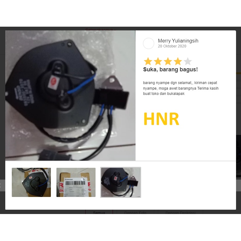 Jual Motor Fan Radiator AC Mobil Honda Jazz Fit New Civic New CRV Dioda ...