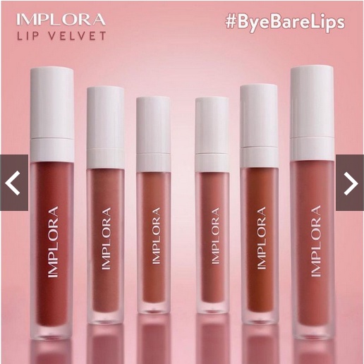Jual Implora Lip Velvet Murah terbaru Original Attractive/Extrovert ...