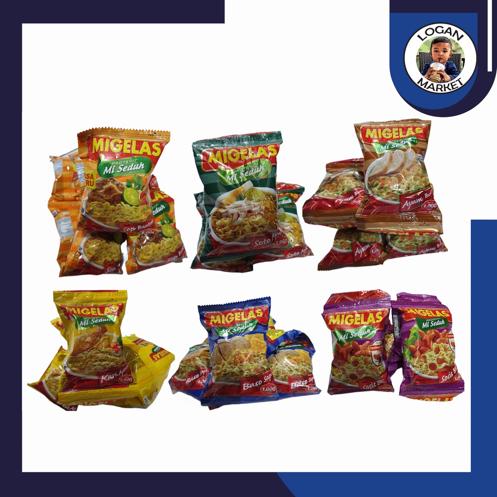 Jual mie gelas Migelas renceng isi 10 bks | bonus 5 bks | Shopee Indonesia