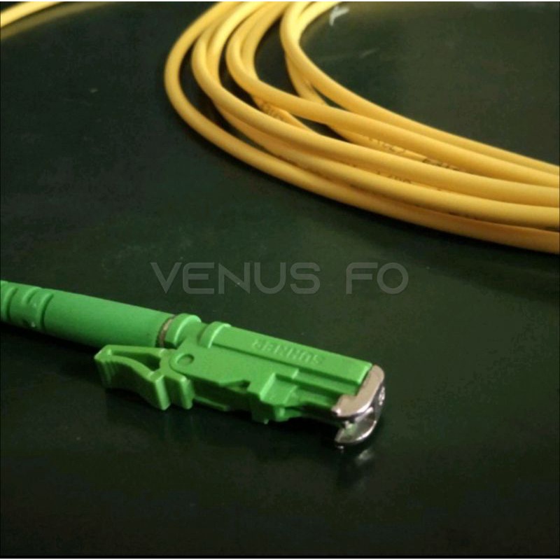 Jual Patch Cord E2000 APC to LC UPC Single Mode Duplex 3.0mm Lenght 1