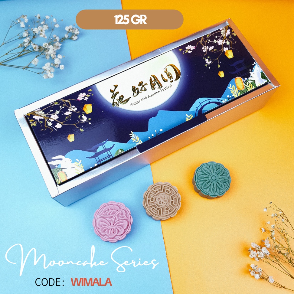 Jual Box Mooncake Wimala / Hampers Dus Packaging Kue Bulan 125gr ...