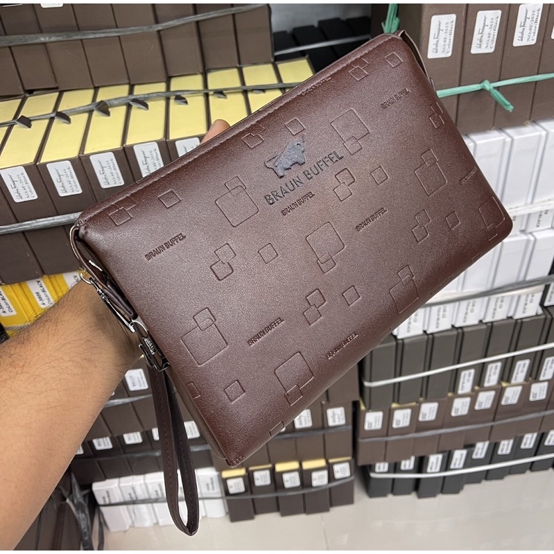 Clutch braun buffel original hot sale