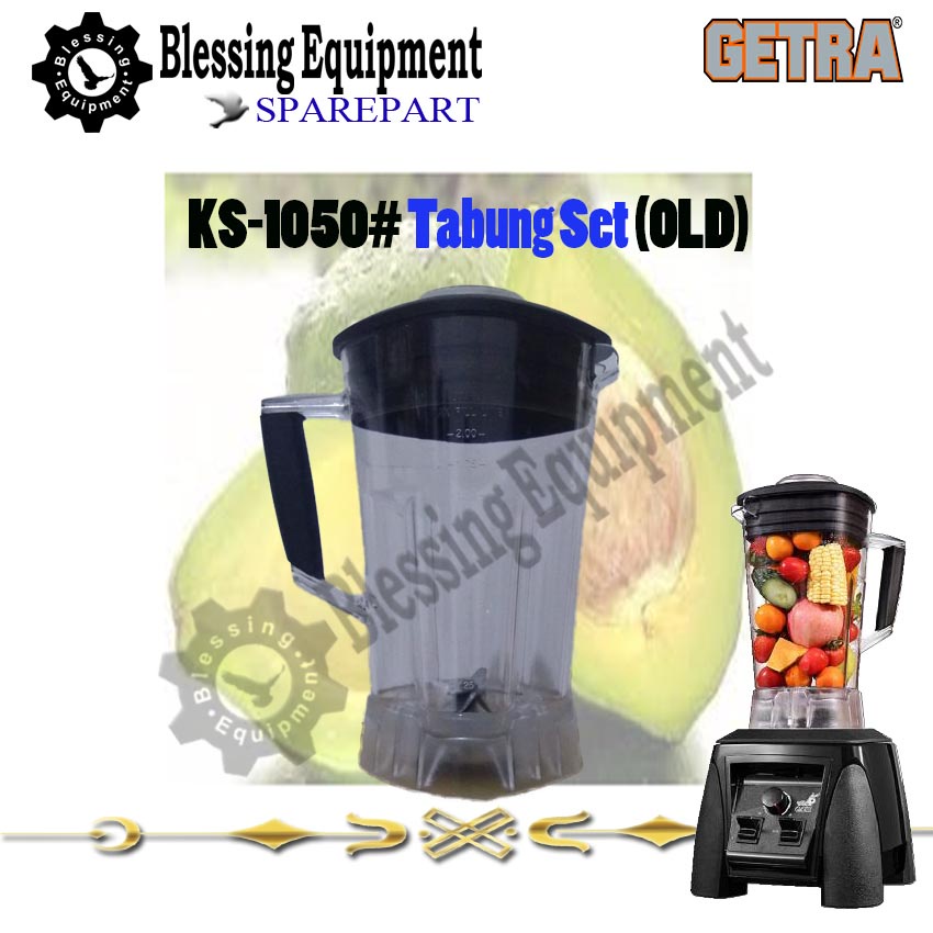 Jual Sparepart Tabung Set Jar Complete Gelas Blender Type KS1050 GETRA