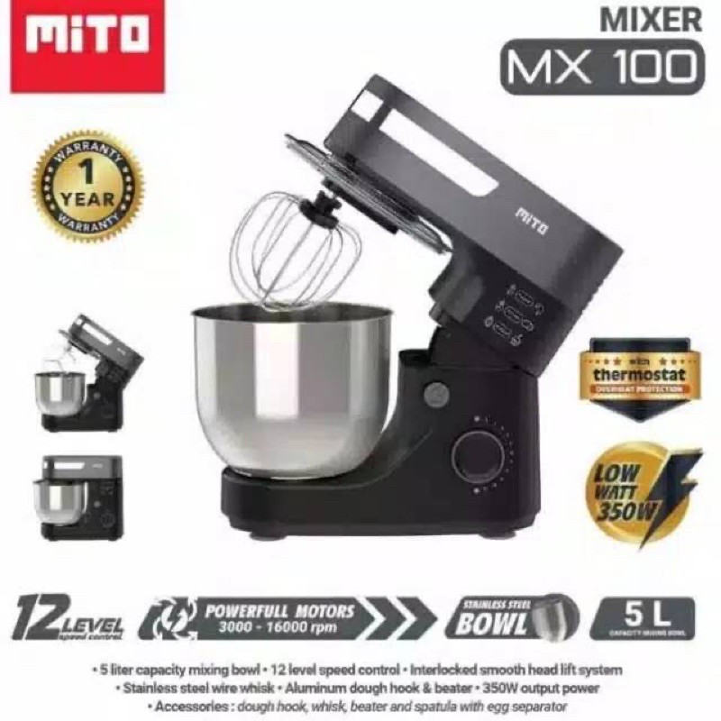 Jual Stand Mixer Mitochiba MX100 Mito Original Standing Mixer MX100