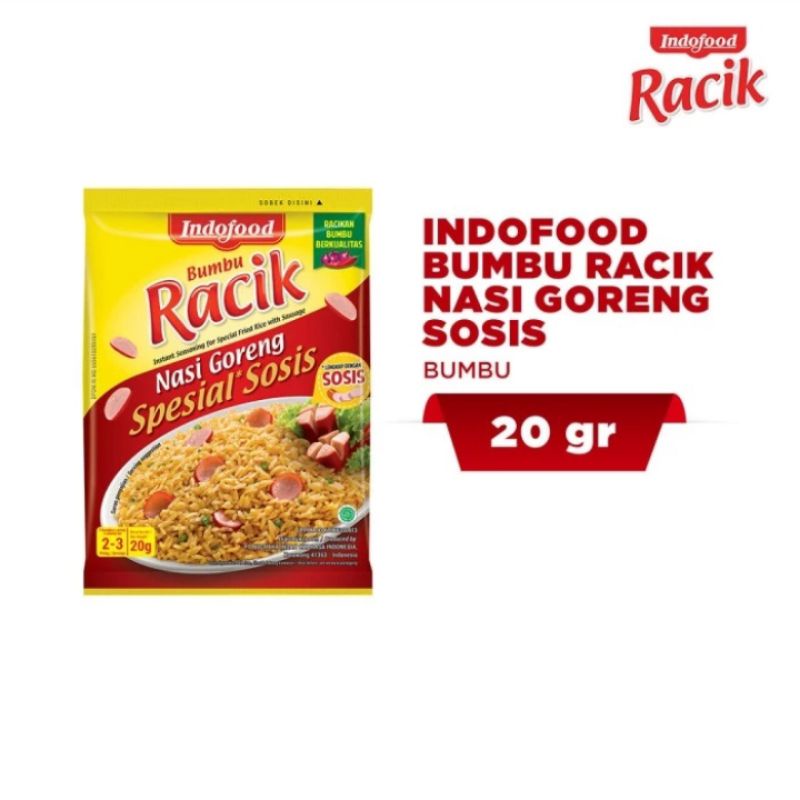 Jual Indofood Bumbu Racik Nasi Goreng Sosis Kemasan Refill Ml Isi