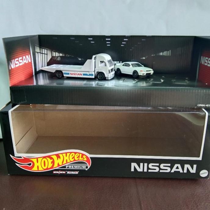 Jual HOT WHEELS / HOTWHEELS PREMIUM NISSAN DIORAMA BOX SET SKYLINE GTR