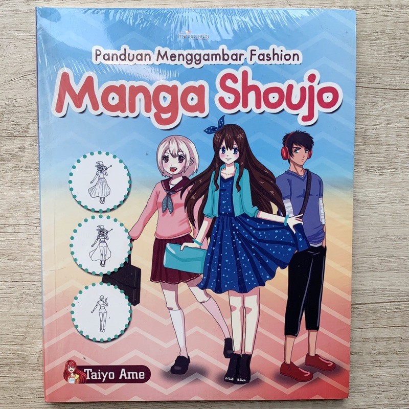 Jual Buku panduan menggambar fashion manga shoujo taiyo ame | Shopee