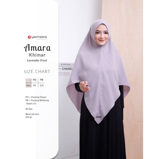 Jual Khimar AMARA Yasmeera | Shopee Indonesia
