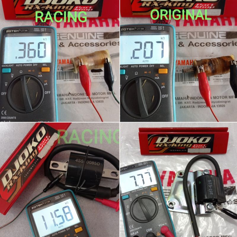 Jual SPUL KOIL RACING RX KING - RXK - RXS - RXZ - ALFA | Shopee Indonesia