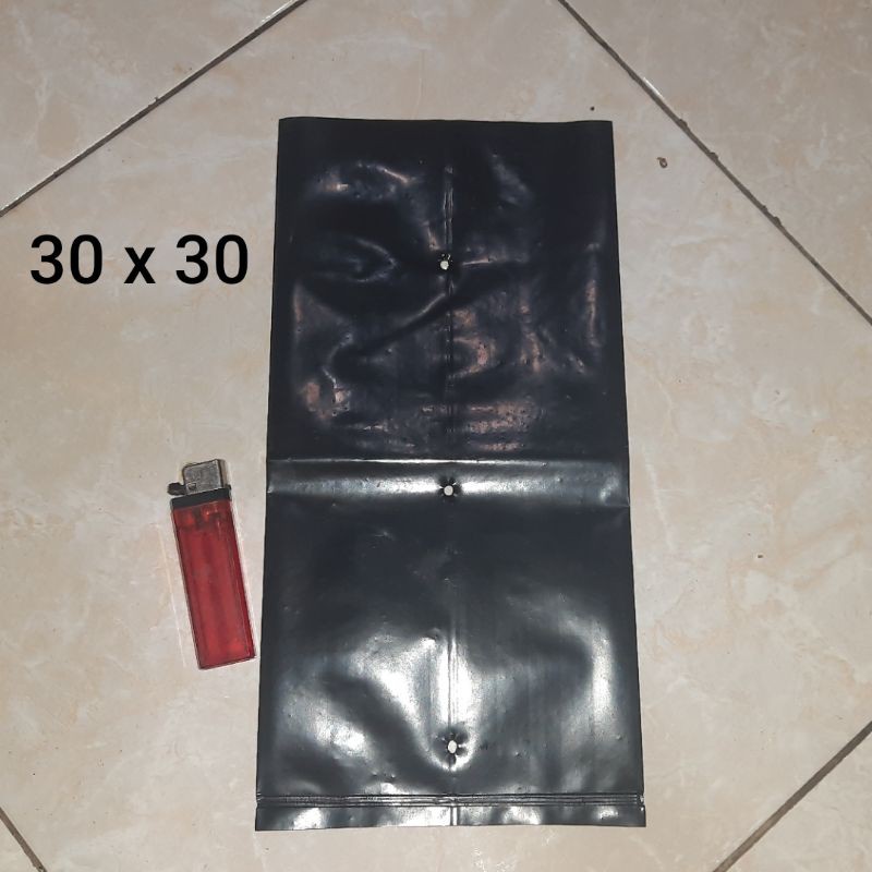 Jual Polybag 30 x 30 / 1 Lembar / Polibek Polybek Tanam Tebal | Shopee ...