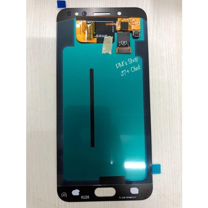 Jual Lcd Touchscreen Complete Samsung J7 Plus Kontras C710f 2017 Oled Hitam Shopee