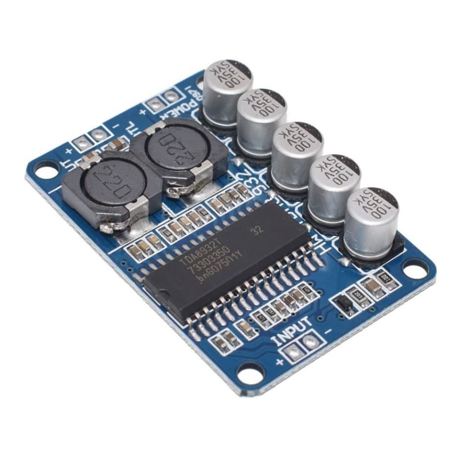 thumbnail interactive-video image 1 of TDA8932 Digital Mono Amplifier Board Module - 15W/30W/35W Low Power Audio 1 of 5