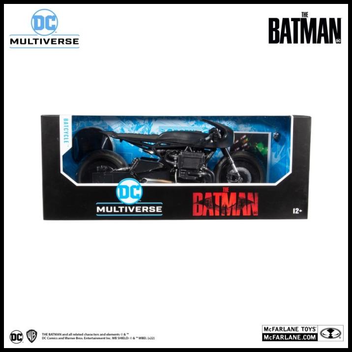 Jual Mcfarlane Toys Dc The Batman Movie Vehicles 2022 Batcycle Original ...