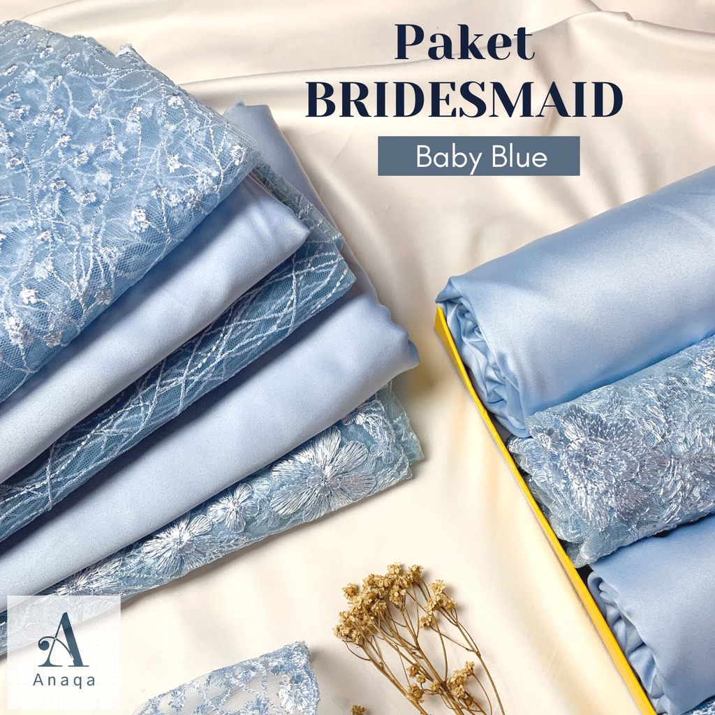 Jual Paket Kain BRIDESMAID PREMIUM // Lamaran // Seragaman Keluarga