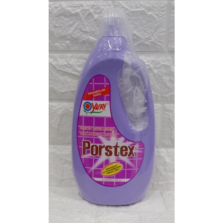 Jual Yuri Porstex Ungu Botol 1 Liter 1000ml Pembersih Lantai Keramik