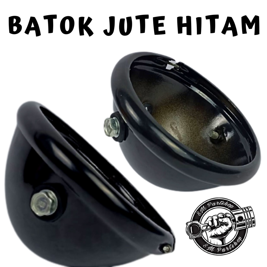 Jual BATOK JUTE PESEK HITAM CB GL MEGAPRO TIGER BATOK HITAM 5,75 INCH ...