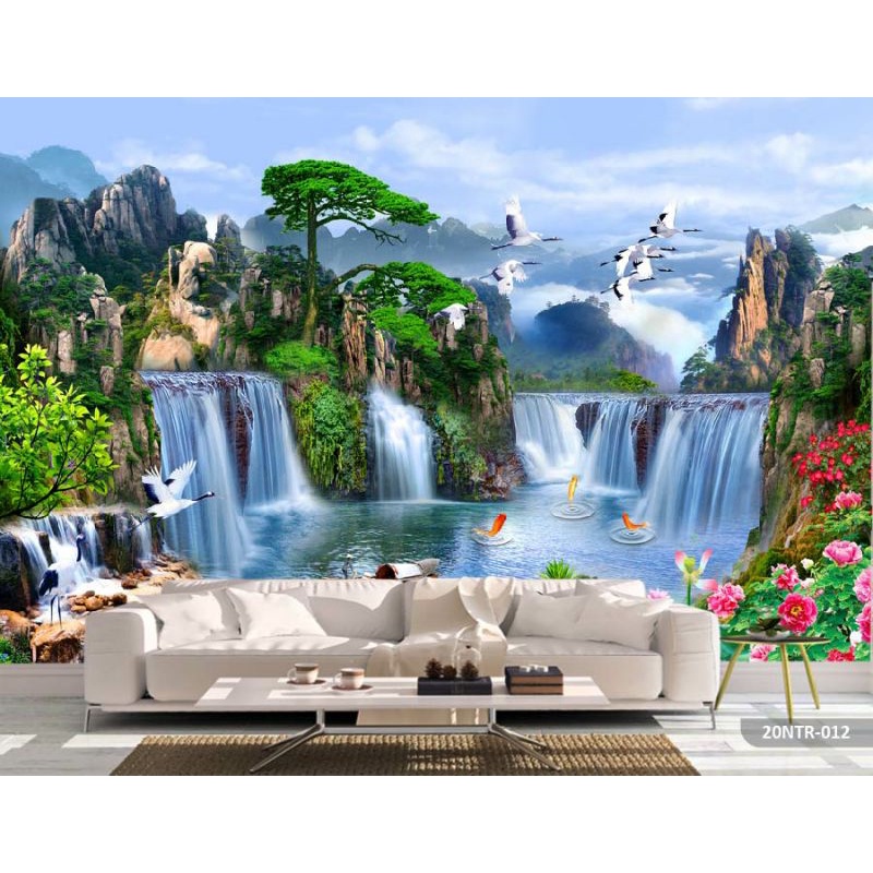 Jual WALLPAPER PEMANDANGAN ALAM / WALLPAPER AIR TERJUN / WALLPAPER ...