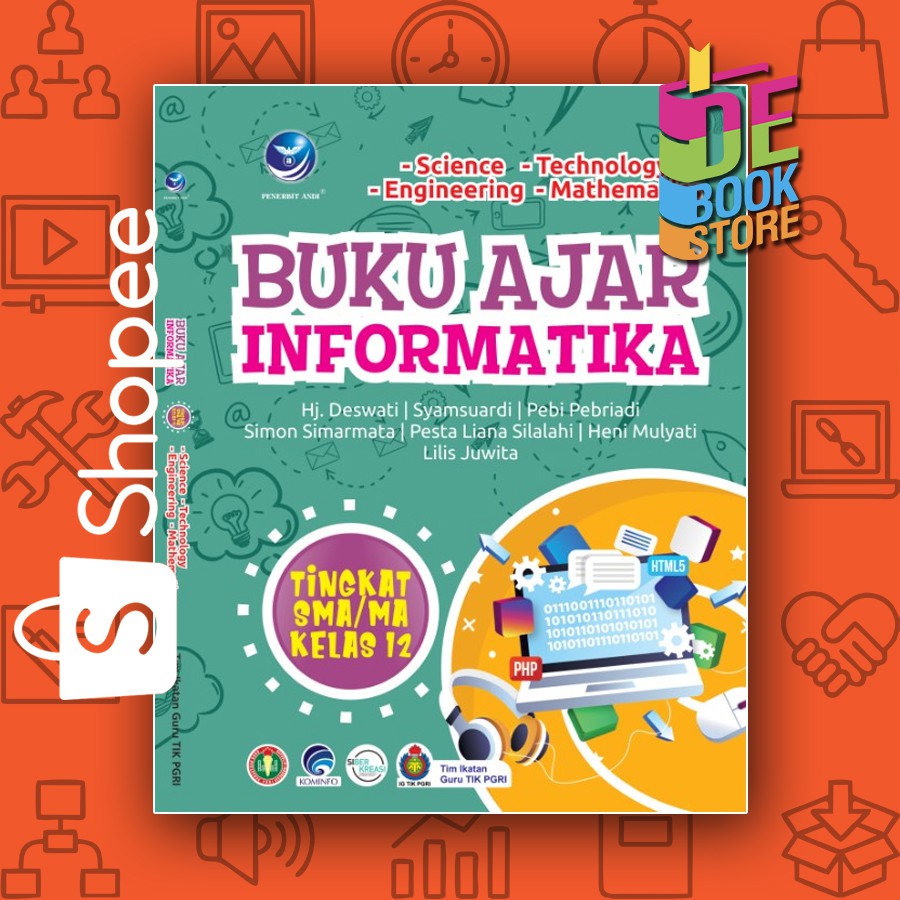 Jual Buku Ajar Informatika Tingkat SMA/MA Kelas 12 | Shopee Indonesia