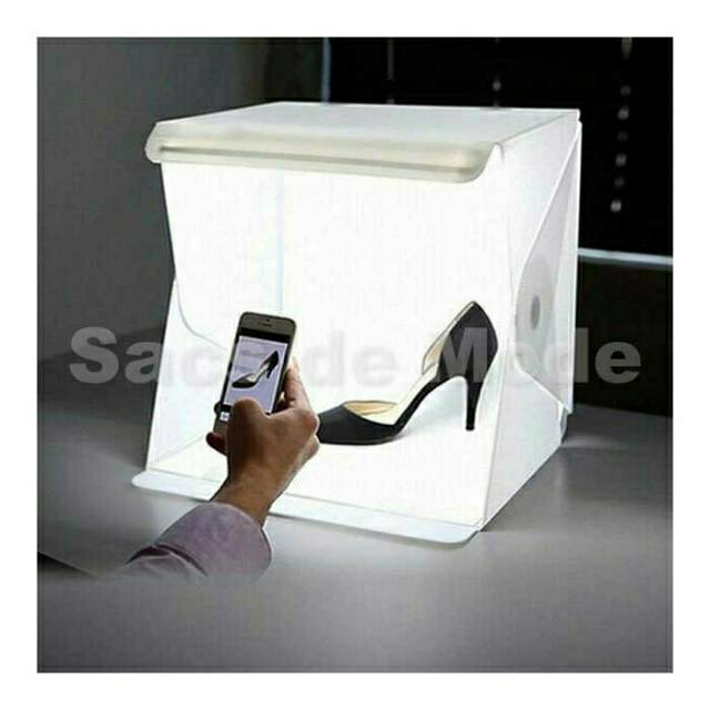 Jual Mini Photo Studio Box TERMASUK LED Folding Kotak Tempat Foto ...
