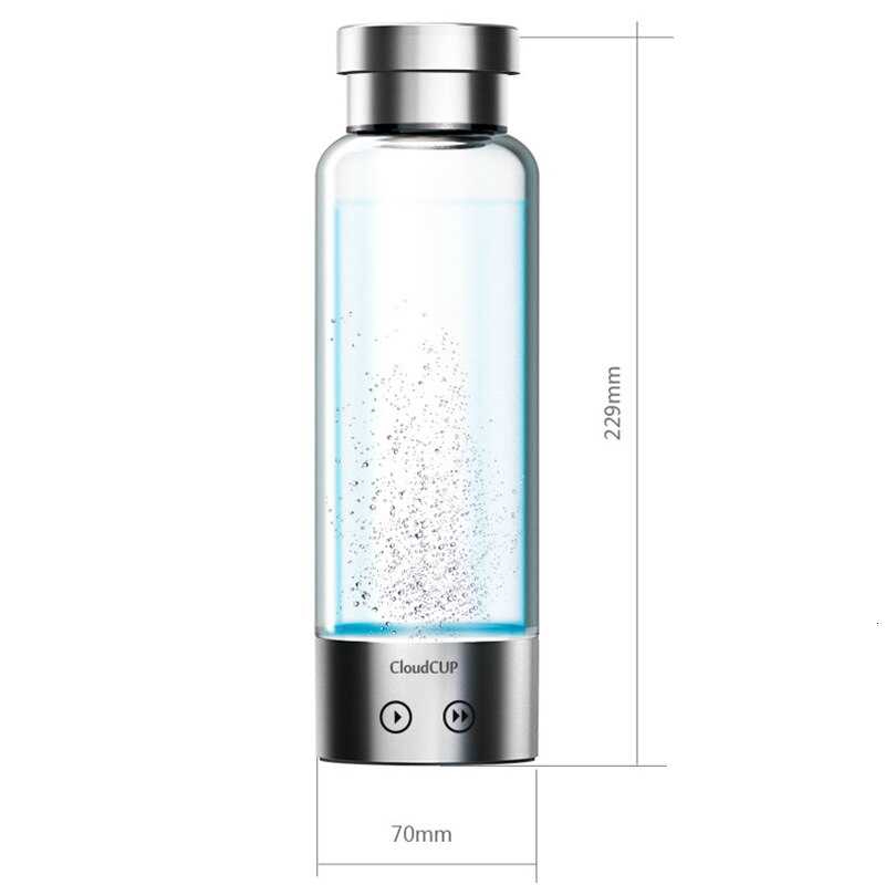 Jual Botol Air Minum Infus Hidrogen USB Hydrogen Generator Water ...