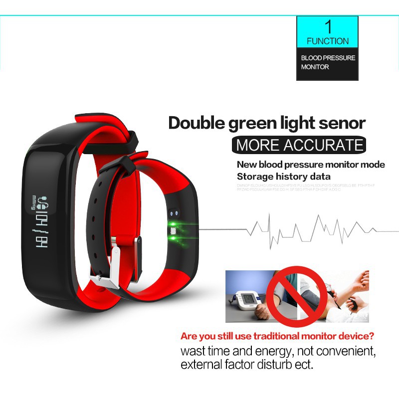 Jual Cognos F1 Smartband tohayie Heart Rate Blood Pressure Wristband Smart Watch Smart Band Smartwatch Shopee Indonesia