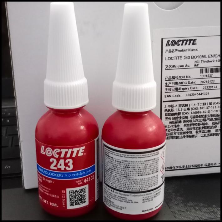 Jual Lem Baut Loctite 243 Threadlocker 10 Ml Shopee Indonesia